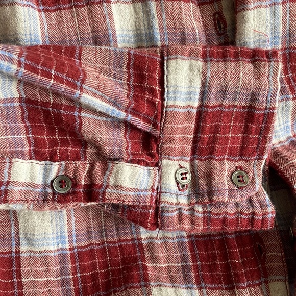 Xirena oversized cotton plaid button down shirt, size XS - Picture 3 of 8
